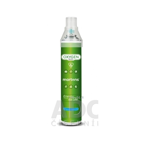 MARTONS Oxygen inhalačný kyslík O2 99,5 % s maskou 750 ml