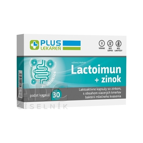PLUS LEKÁREŇ Lactoimun + zinok