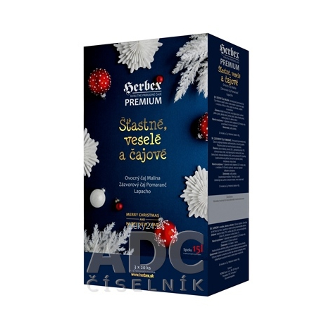 HERBEX Premium Štastné, veselé a čajové