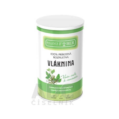 BALANCE FIBER 100% prírodná rozpustná vláknina 120 g
