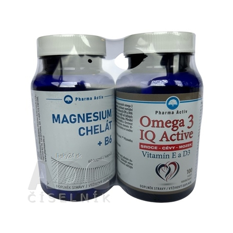 Pharma Activ MAGNESIUM CHELAT+B6 + OMEGA 3 IQ