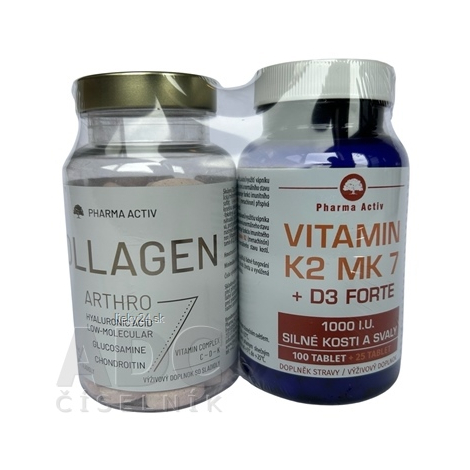 Pharma Activ COLLAGEN ARTHRO + Vitamín K2+D3 FORTE