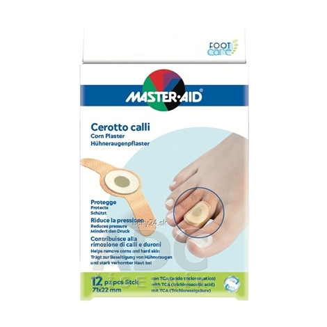 MASTER AID FOOT Care Náplasti