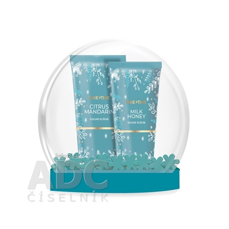 TAKE TIME Cukrový PEELING DUO