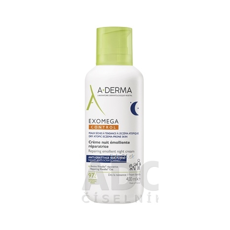 A-DERMA EXOMEGA CONTROL Nočný krém