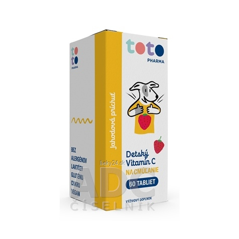 TOTO Detský vitamín C na cmúľanie
