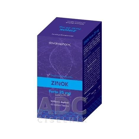 Slovakiapharm ZINOK forte 25 mg