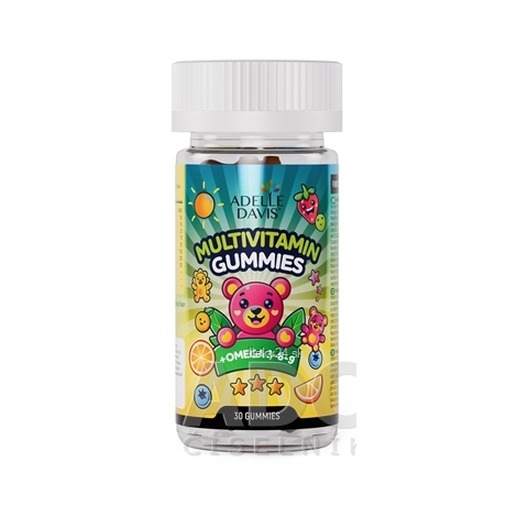 Adelle Davis MULTIVITAMIN GUMMIES + OMEGA 3,6,9