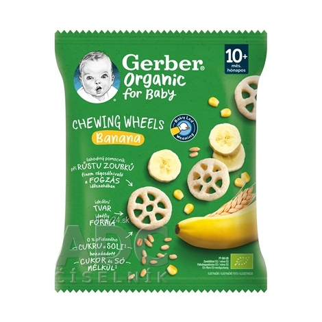 Gerber Organic Chrumkavé kolieska