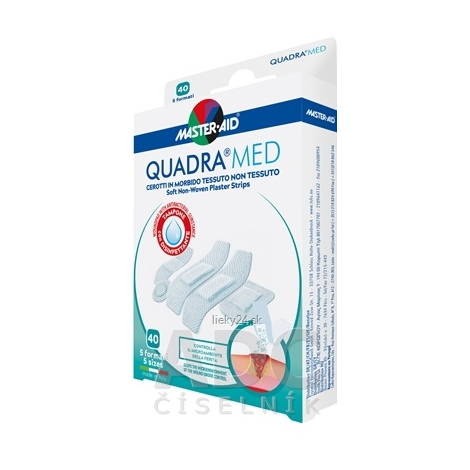 MASTER AID QUADRA MED Náplasti