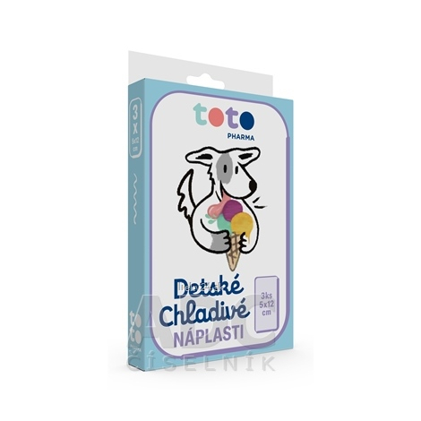 TOTO DETSKÉ CHLADIVÉ NÁPLASTI