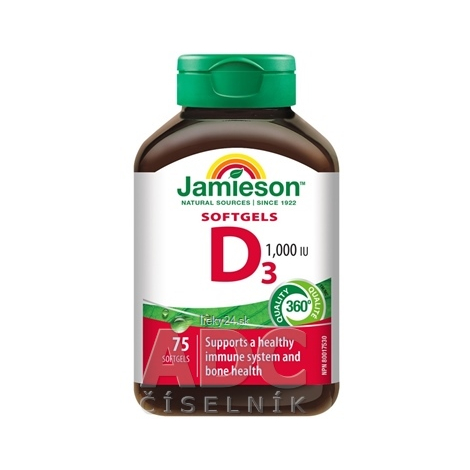 JAMIESON VITAMÍN D3 1000 IU