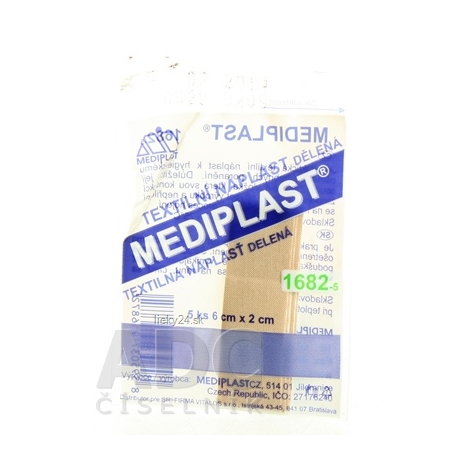 MEDIPLAST Textilná náplasť delená 1682 (5)