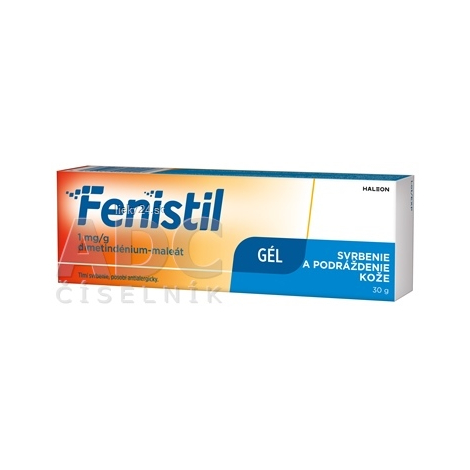 Fenistil gél na alergiu a popáleniny, 1 mg/g, 30g