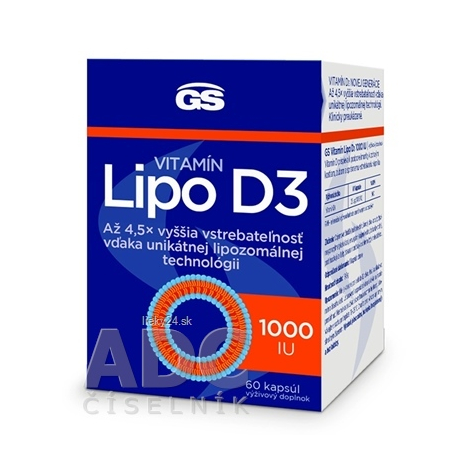 GS Vitamín Lipo D3 1000 IU