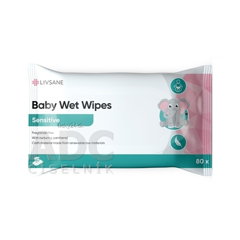LIVSANE Detské vlhčené obrúsky