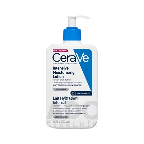CeraVe Intenzívne hydratačné mlieko 473ml