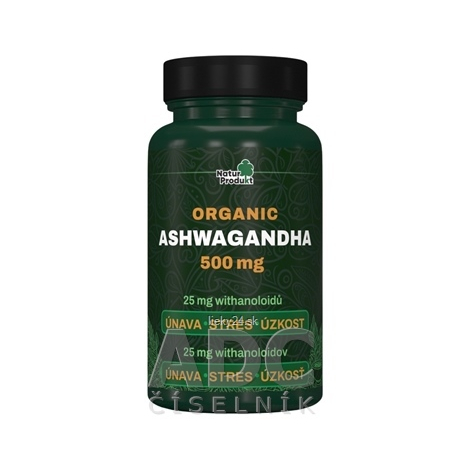 NaturProdukt ASHWAGANDHA organic 500 mg