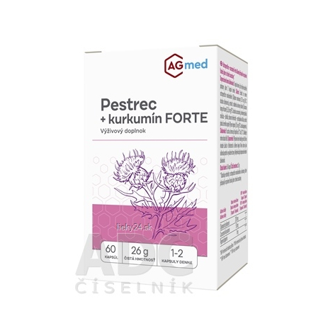 AGmed Pestrec + kurkumín FORTE