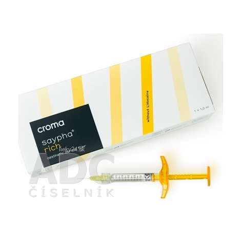 croma saypha rich without Lidocaine