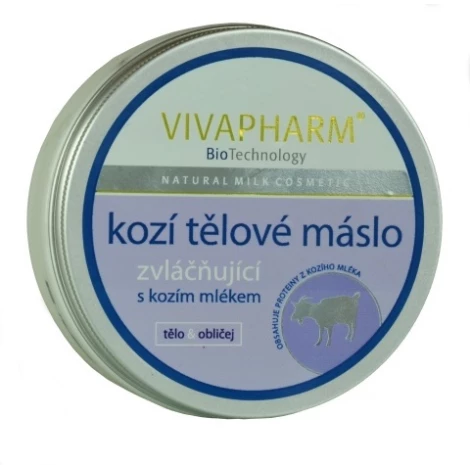 Telové maslo s kozím mliekom