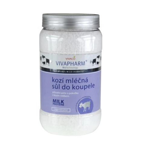 Kozia mliečna soľ do kúpeľa