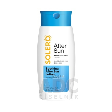 SOLERO Upokojujúce mlieko po opaľovaní