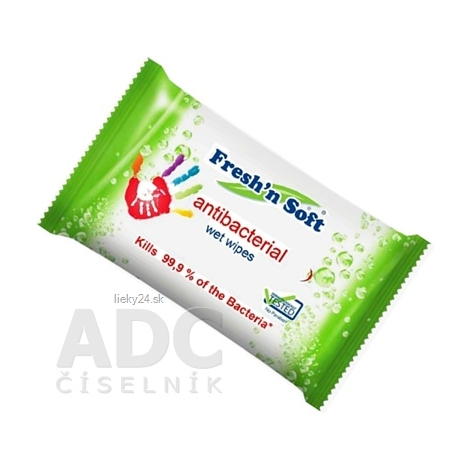 Fresh´n Soft Vlhké antibakteriálne utierky