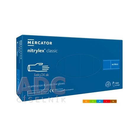MERCATOR nitrylex classic Nitrilové rukavice