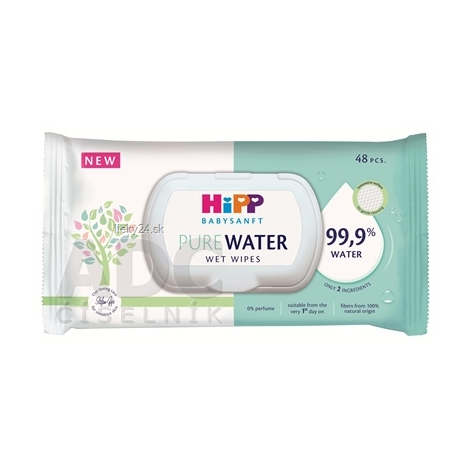 HiPP BABYSANFT PURE WATER Vlhčené obrúsky