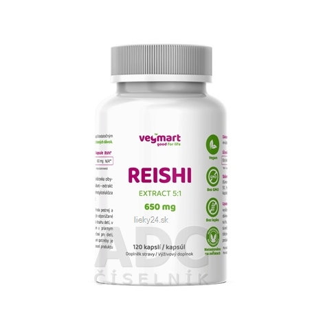 vegmart REISHI (extract 5:1) 650 mg