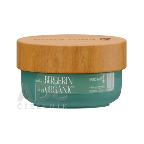 Berberin Organic BOOS LABS výživový doplnok na posilnenie imunity a trávenia 120cps