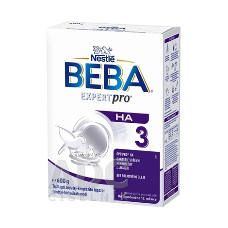 BEBA EXPERT pro HA 3 mliečna výživa 600 g