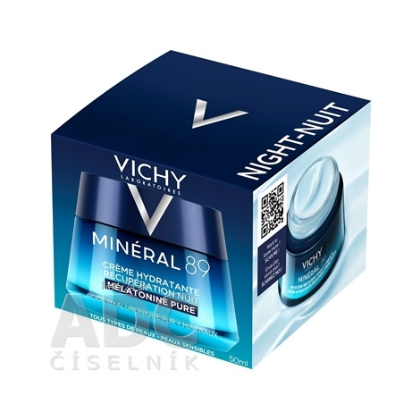 VICHY Mineral 89 Nočný regeneračný krém 50ml