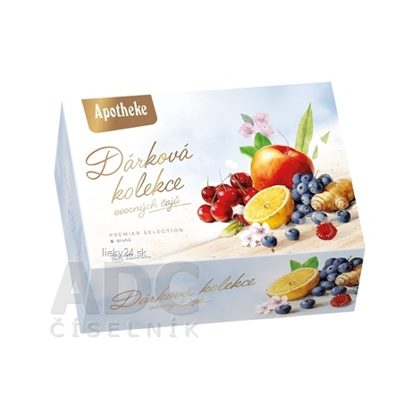 APOTHEKE Darčeková kolekcia prémiové ovocné čaje v nálevových vreckách 48ks