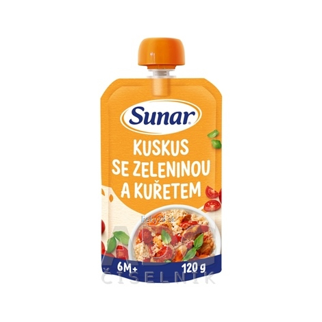 Sunar príkrm KUSKUS SO ZELENINOU A KURACÍM MÄSOM