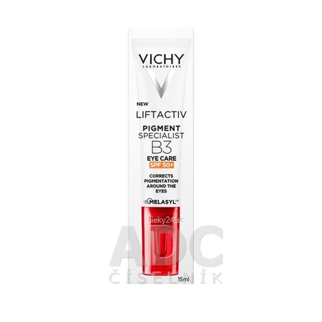 VICHY Liftactiv Pigment Specialist B3 očný krém SPF50+ 15 ml