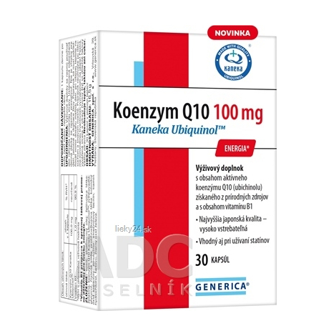 Generica Koenzym Q10 100 mg 30 kapsúl