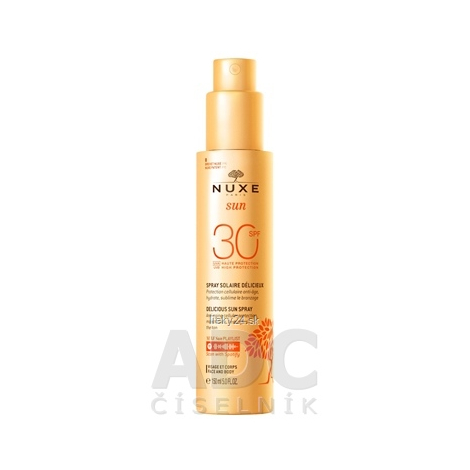 NUXE SUN Jemný opaľovací sprej SPF30