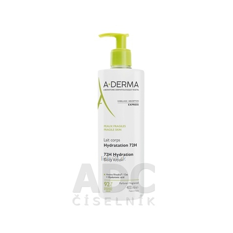 A-DERMA Telové mlieko 72H HYDRATÁCIA