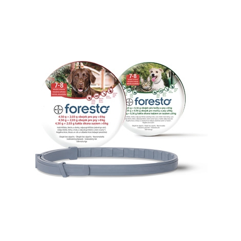Foresto antiparazitárny obojok pre psy nad 8 kg + darček svietiaci prívesok
