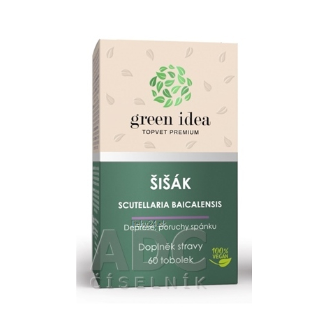 Green Idea Šišák bajkalský tobolky pre normálnu činnosť nervovej sústavy 60 tbl