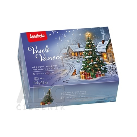 APOTHEKE Darčeková kolekcia veselé Vianoce 48 sáčkov