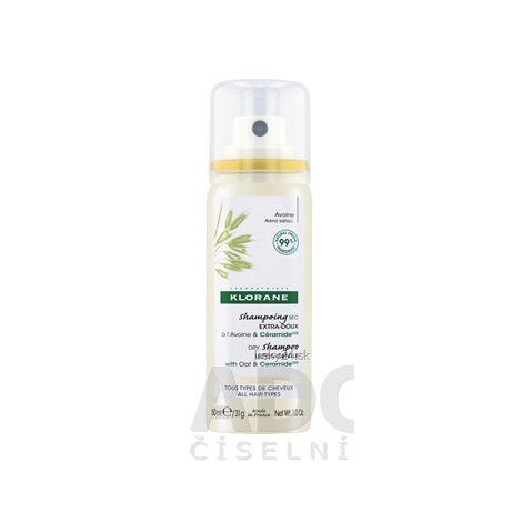 KLORANE SUCHÝ ŠAMPÓN s ovsom a ceramidmi
