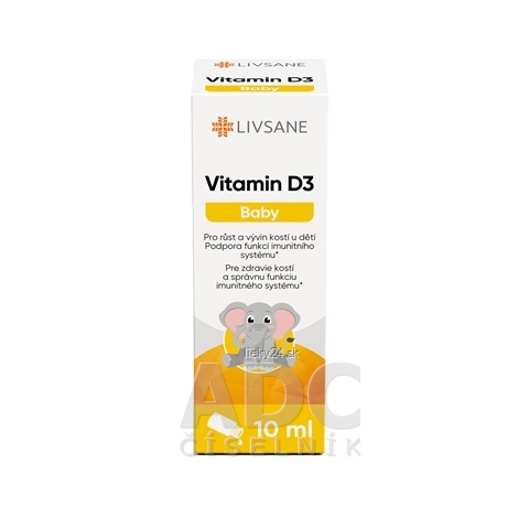 LIVSANE Vitamín D3 baby