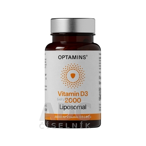 OPTAMINS Vitamín D3 2000 Lipozomálny