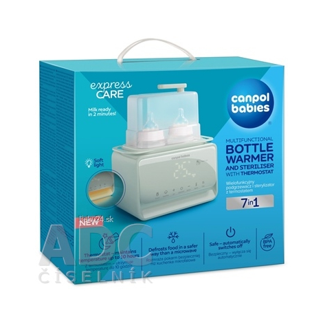 Canpol Babies Ohrievač a sterilizátor 7v1