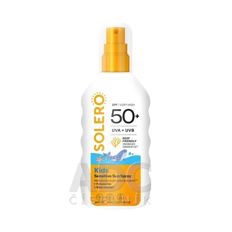 SOLERO Detský opaľovací sprej SPF50+