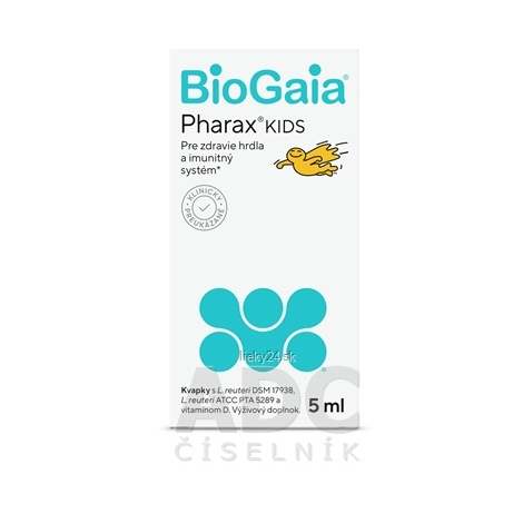 BioGaia Pharax KIDS kvapky 5ml