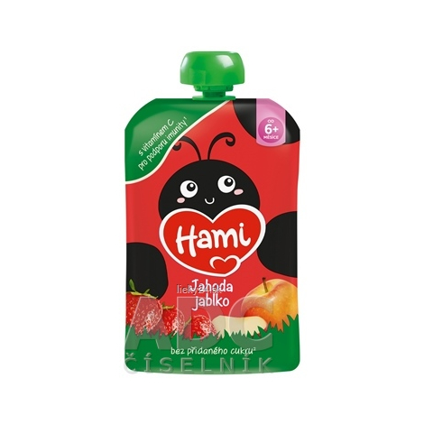 HAMI príkrm Jahoda jablko